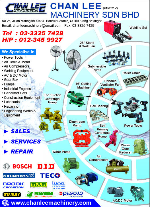 CHAN LEE MACHINERY SDN BHD