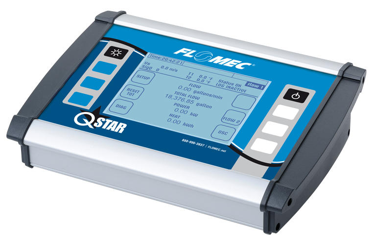 FLOMEC QStar portable ultrasonic flowmeter