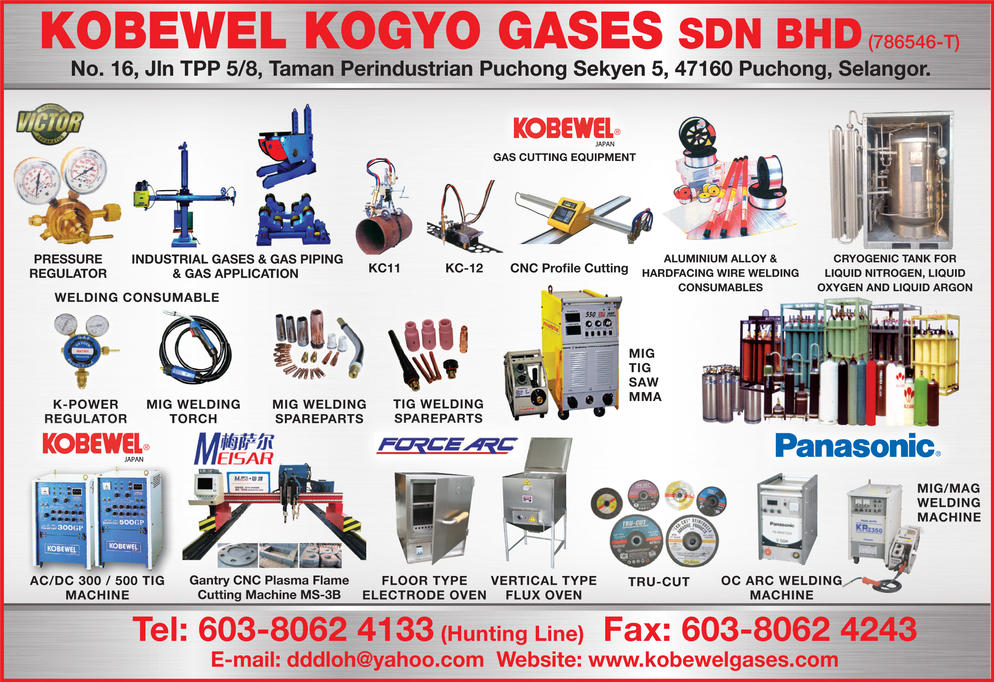 KOBEWEL KOGYO GASES SDN. BHD.