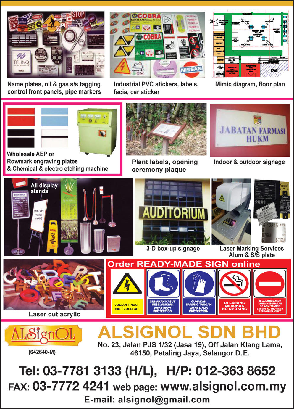 ALSIGNOL SDN. BHD.