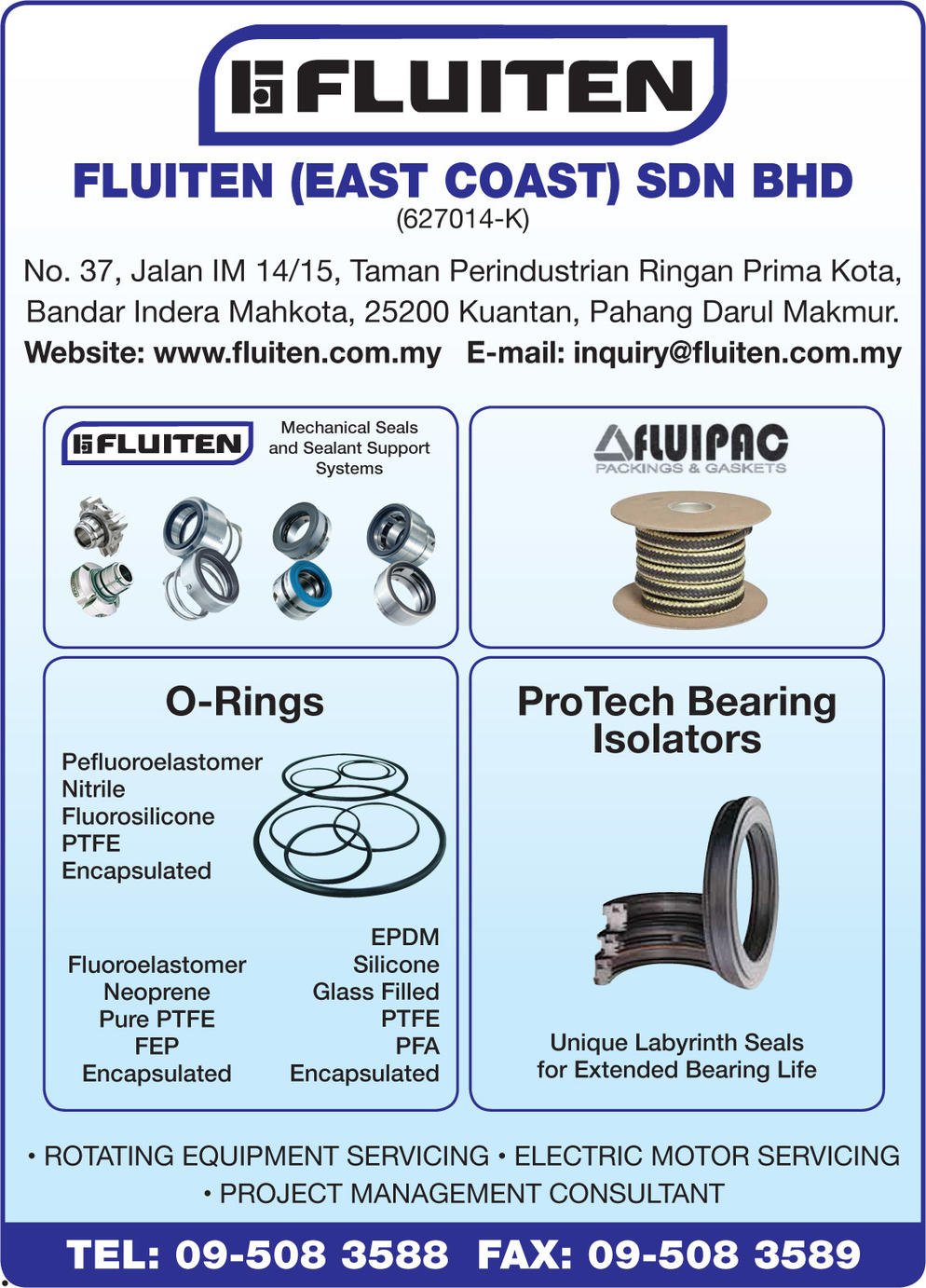 FLUITEN (EAST COAST) SDN. BHD.