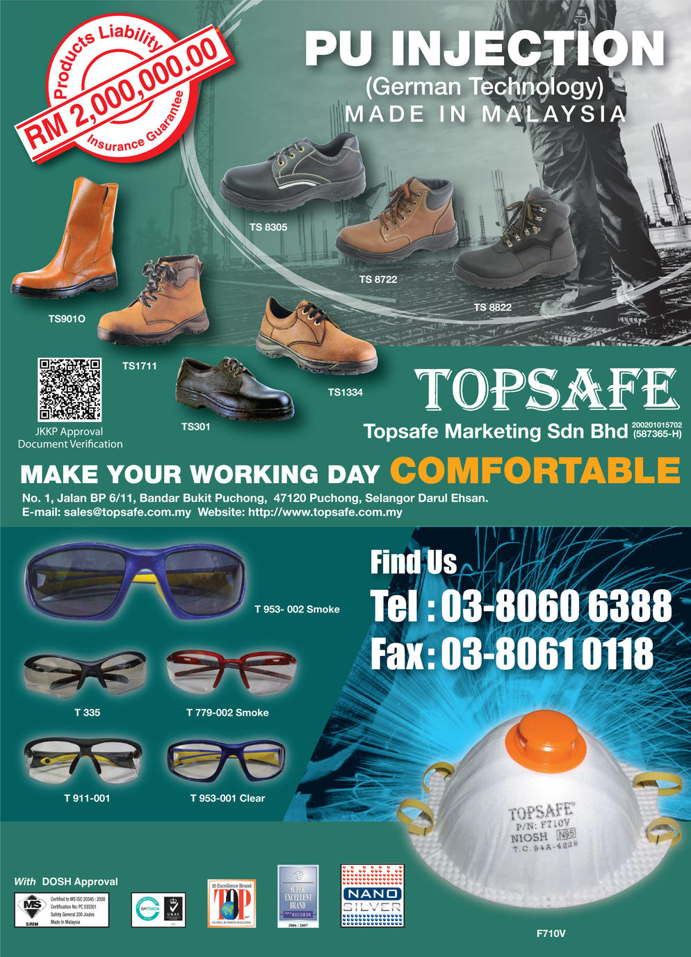 TOPSAFE MARKETING SDN. BHD.