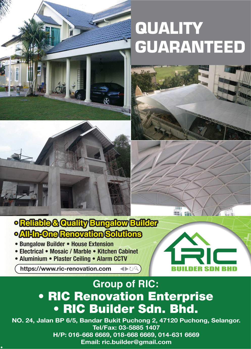 RIC BUILDER SDN. BHD.