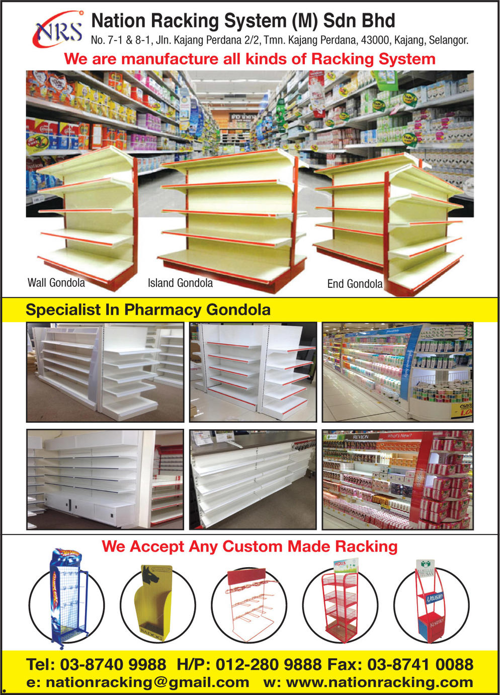 NATION RACKING SYSTEM (M) SDN. BHD.