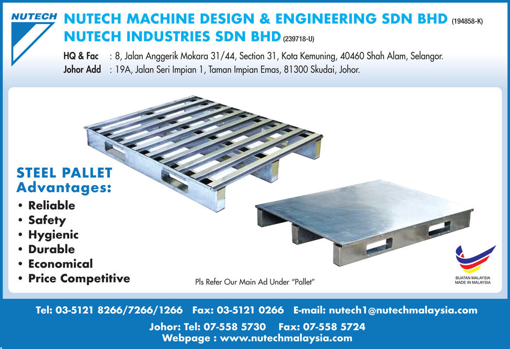 NUTECH MACHINE DESIGN & ENGINEERING SDN. BHD.