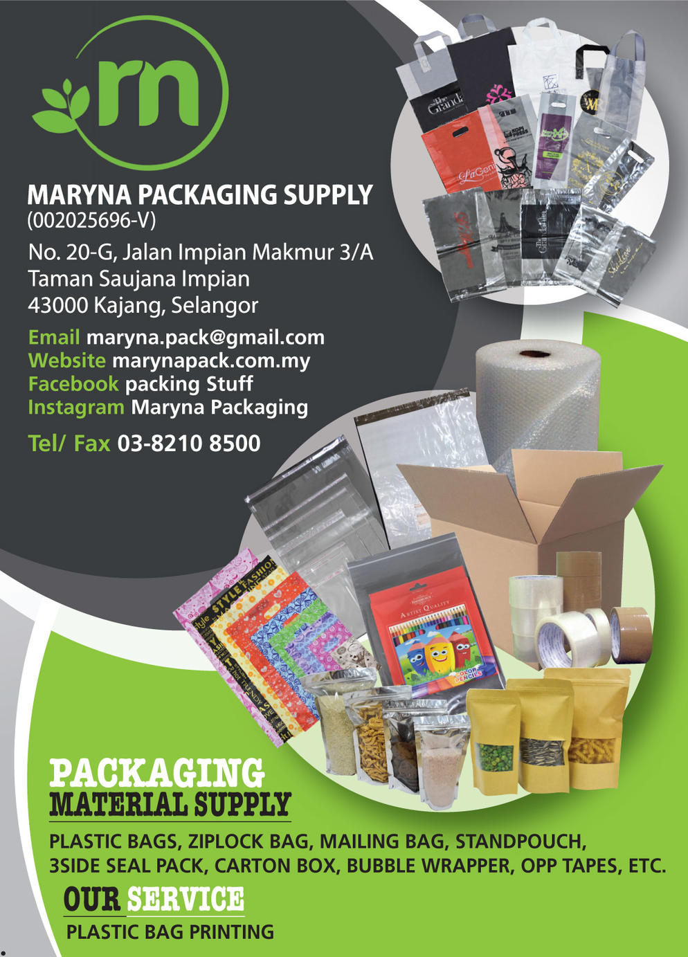 MARYNA PACKAGING SUPPLY