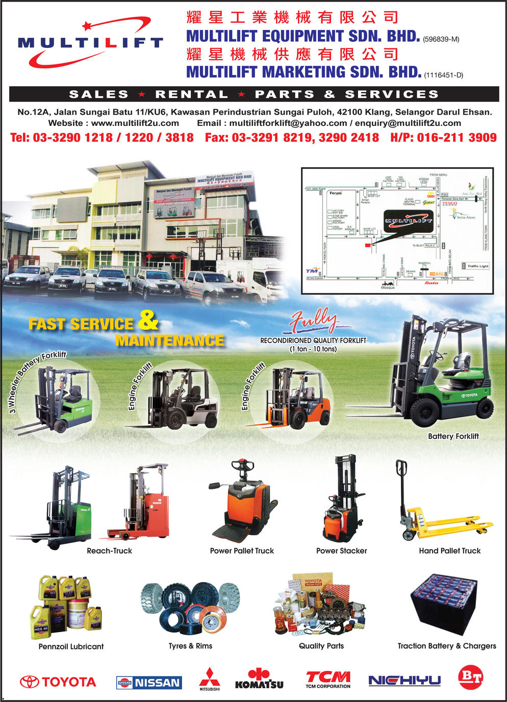 MULTILIFT EQUIPMENT SDN. BHD.