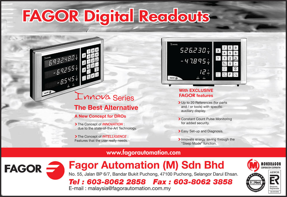 FAGOR AUTOMATION (M) SDN. BHD.