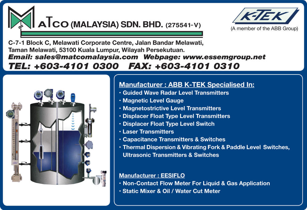 MATCO (MALAYSIA) SDN. BHD.