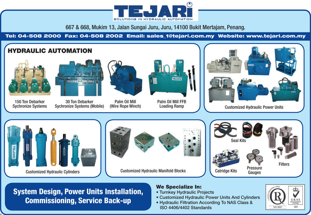 TEJARI SDN. BHTEJARI SDN. BHD.D.