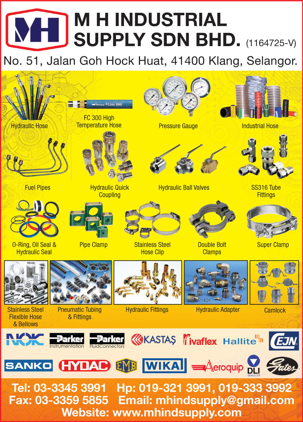 M H INDUSTRIAL SUPPLY SDN. BHD.