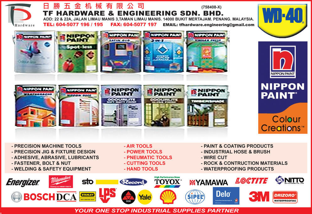 TF HARDWARE & ENGINEERING SDN. BHD.