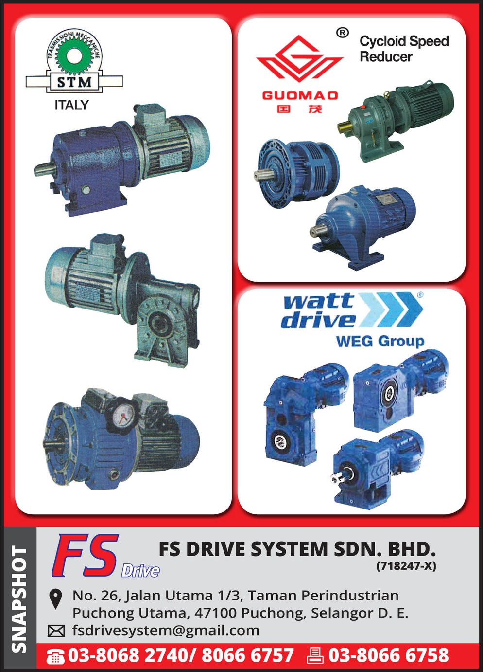 FS DRIVE SYSTEM SDN. BHD.