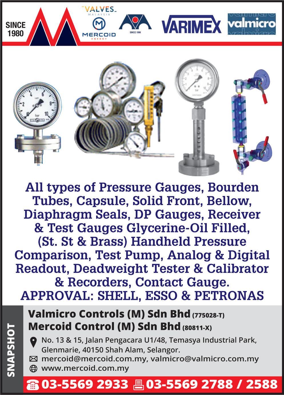 VALMICRO CONTROLS (M) SDN. BHD.