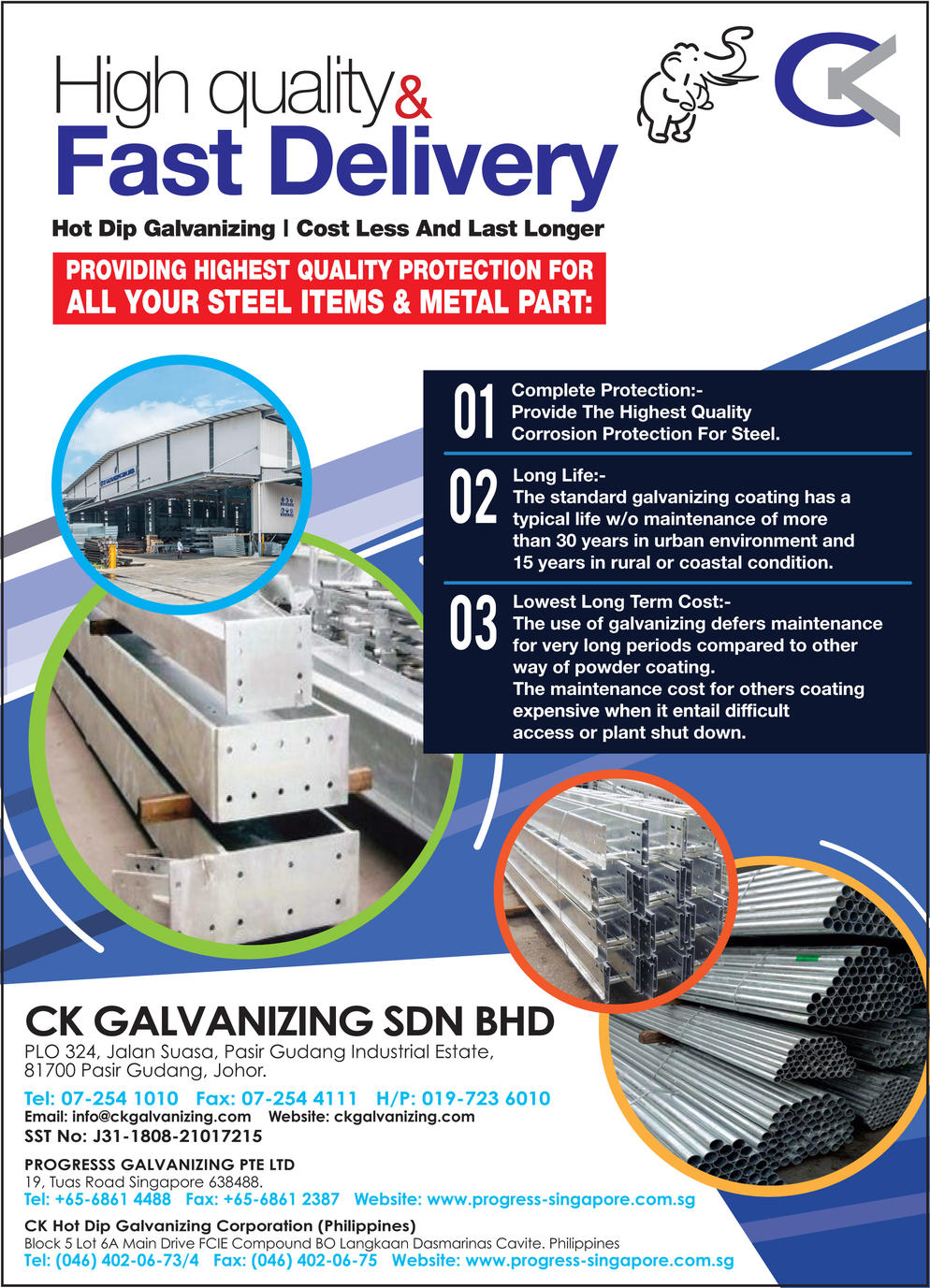 CK GALVANIZING SDN. BHD.