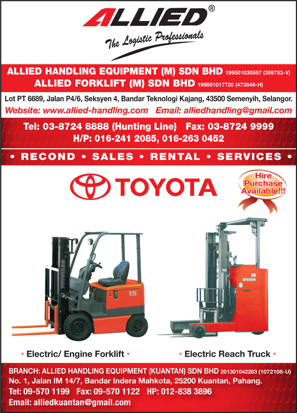 ALLIED HANDLING EQUIPMENT (M) SDN. BHD.