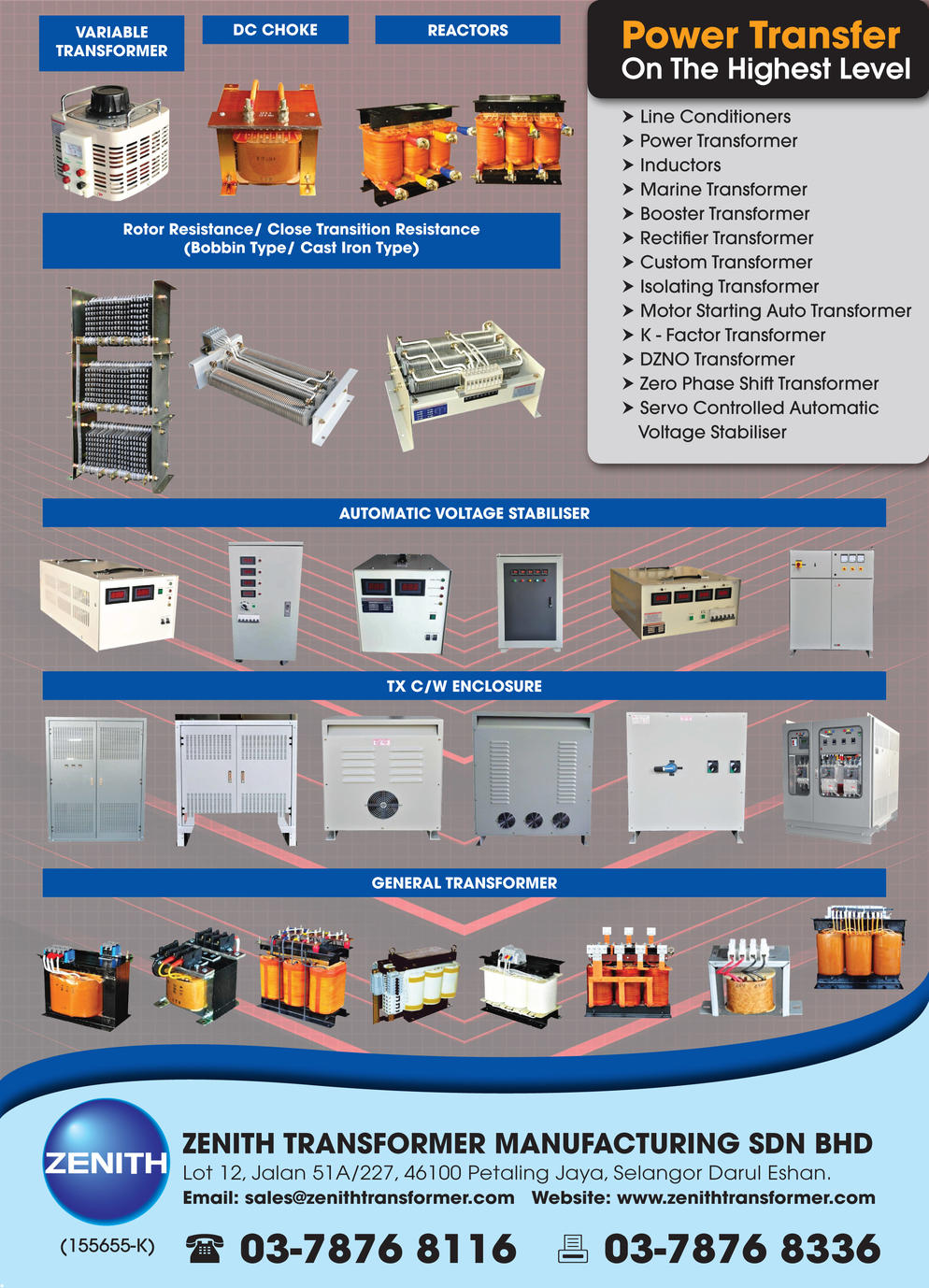 ZENITH TRANSFORMER MANUFACTURING SDN. BHD.