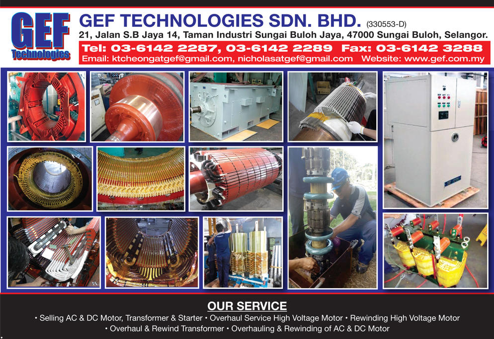 GEF TECHNOLOGIES SDN. BHD.