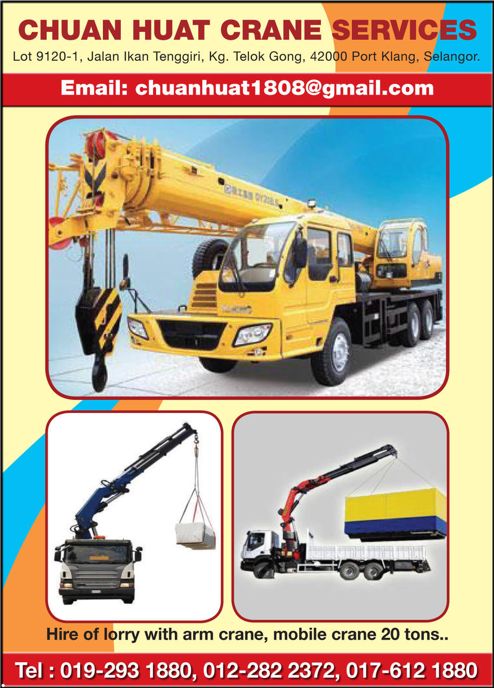 CHUAN HUAT CRANE SERVICES