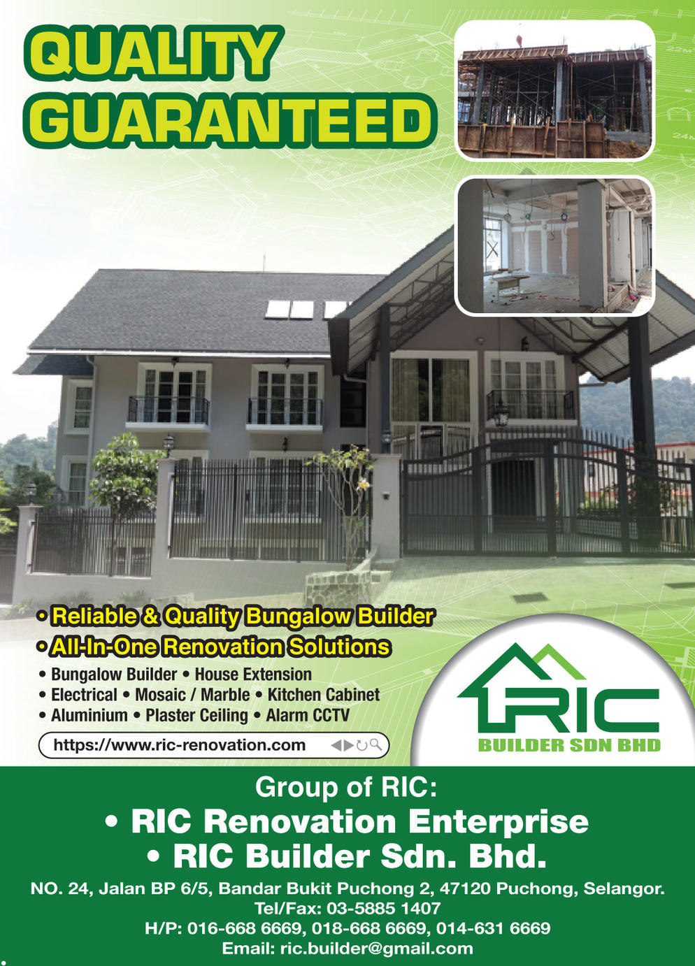 RIC BUILDER SDN. BHD.