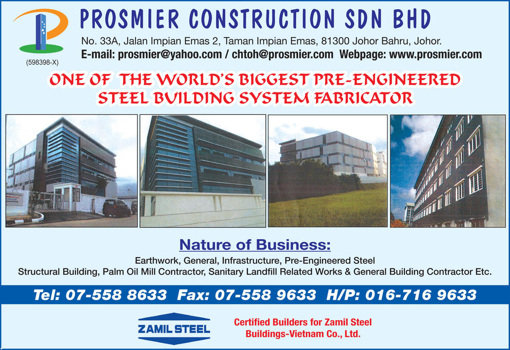 PROSMIER CONSTRUCTION SDN. BHD.