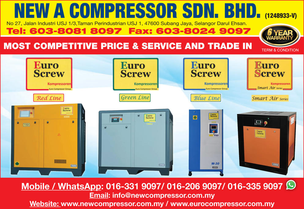 NEW A COMPRESSOR SDN. BHD.