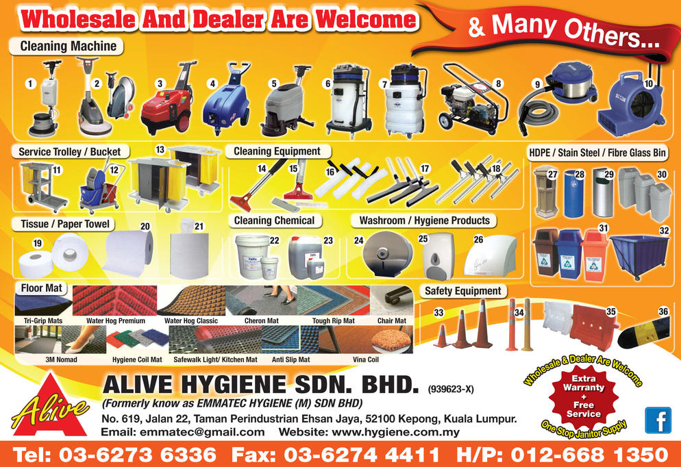 ALIVE HYGIENE SDN. BHD.