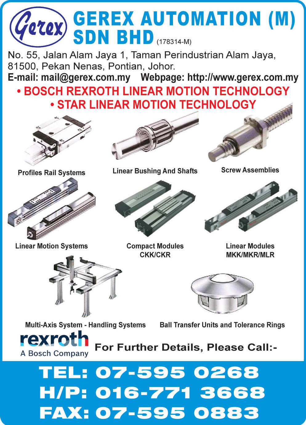 GEREX AUTOMATION (M) SDN. BHD.