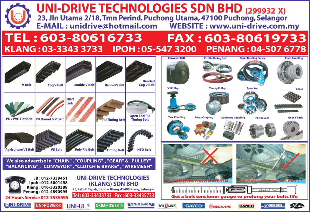 UNI-DRIVE TECHNOLOGIES SDN. BHD.