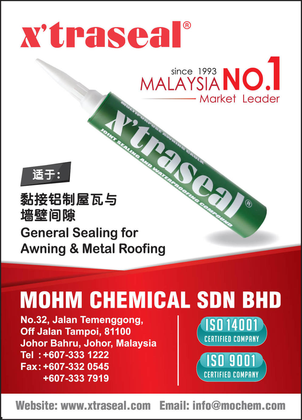 MOHM CHEMICAL SDN. BHD.