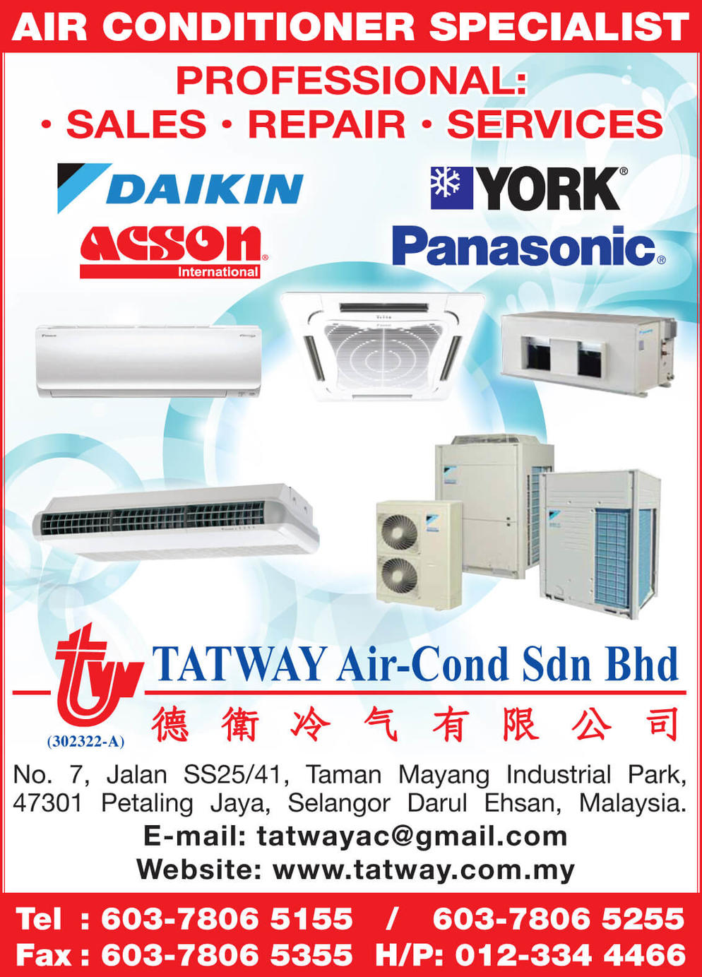 TATWAY AIR-COND SDN. BHD.