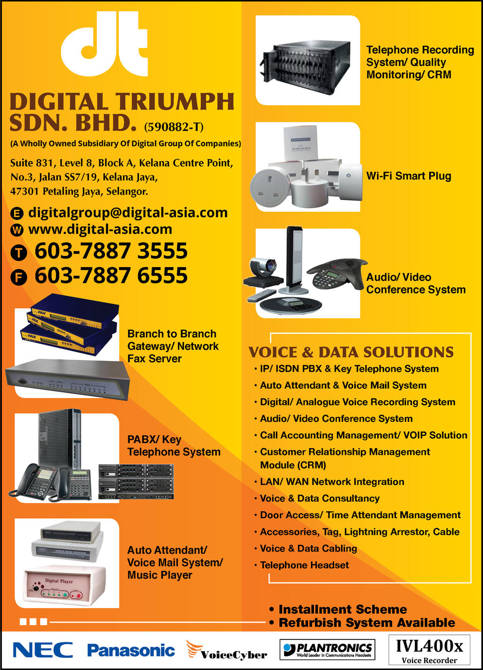 DIGITAL TRIUMPH SDN. BHD.