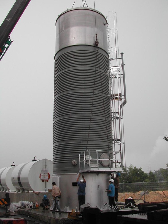 Vessel Installation at site