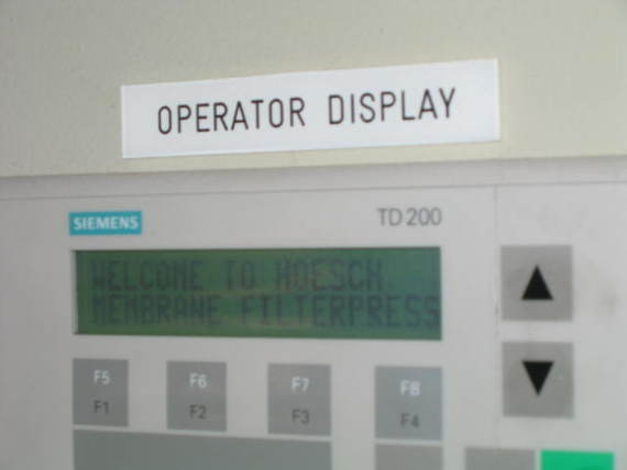 Hydraulic Operator display