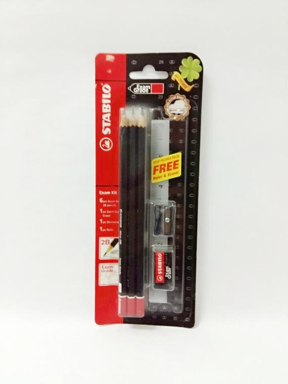 Stabilo Exam Grade 2B Pencil Promo Pack