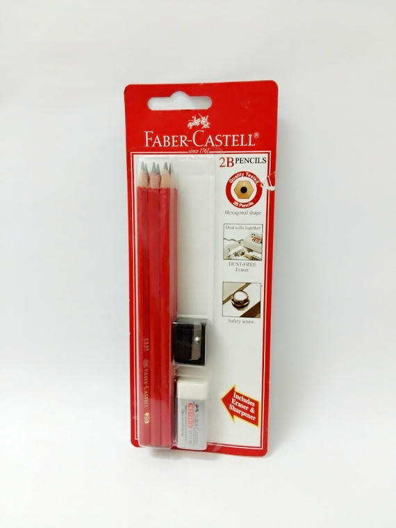 Faber Castell 2B Pencil Set
