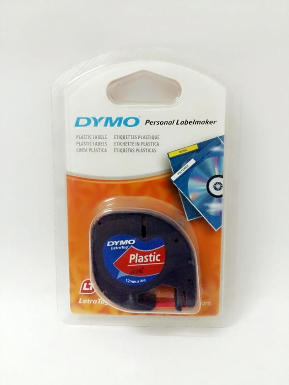 Dymo Plastic Label marker-Red
