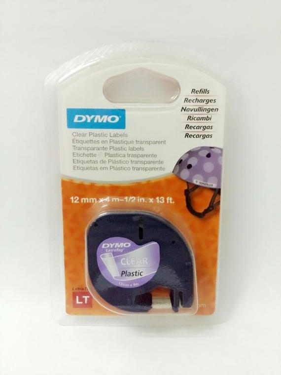 Dymo Plastic Label Marker-Clear