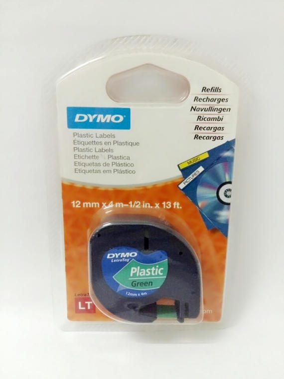 Dymo Plastic Label Marker-Green