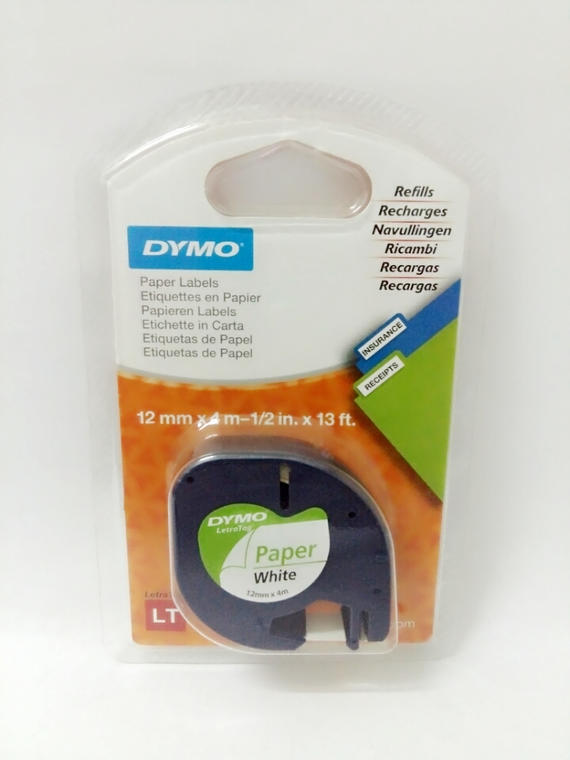 Dymo Paper Label Marker-White