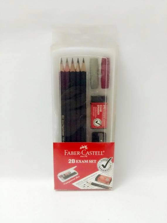 Faber Castell 2B Exam Set