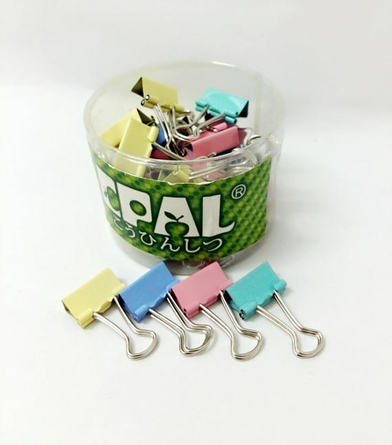 Colour Binder Clip 25mm 48's