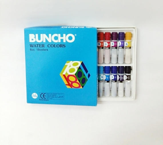 Buncho Water Colour 18 Colour-6cc