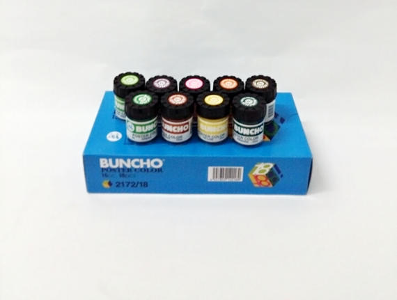 Buncho Poster Colour 18 Colour-15CC
