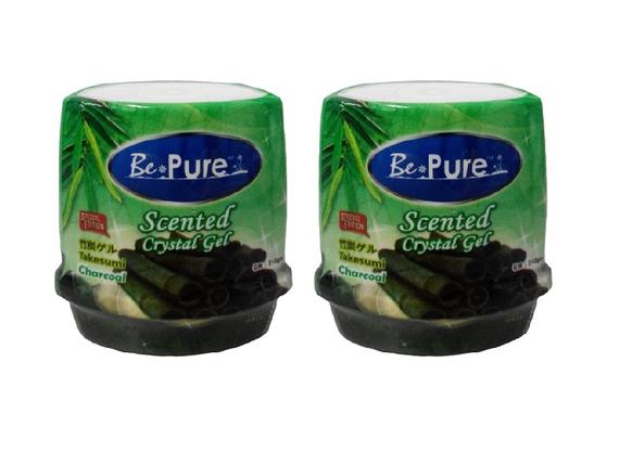 Scented Crystal Gel (Twin Pack) - Bamboo Charcoal