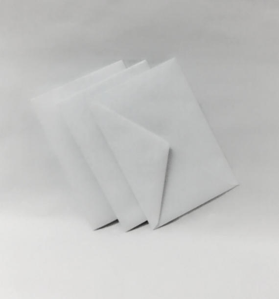 White Envelope 4.25x6.25mm-500's