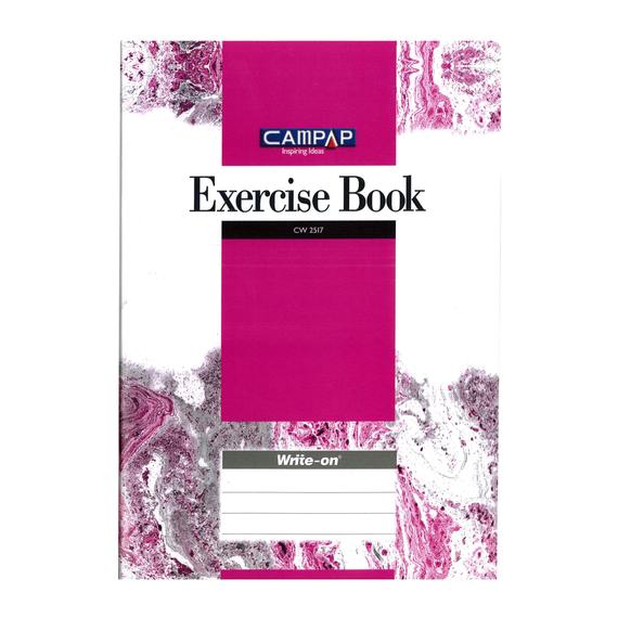 CW 2517 100Pages A4 PP Cover Exercise Book