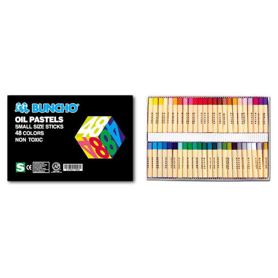 Buncho PS48 48Colour Oil Pastels