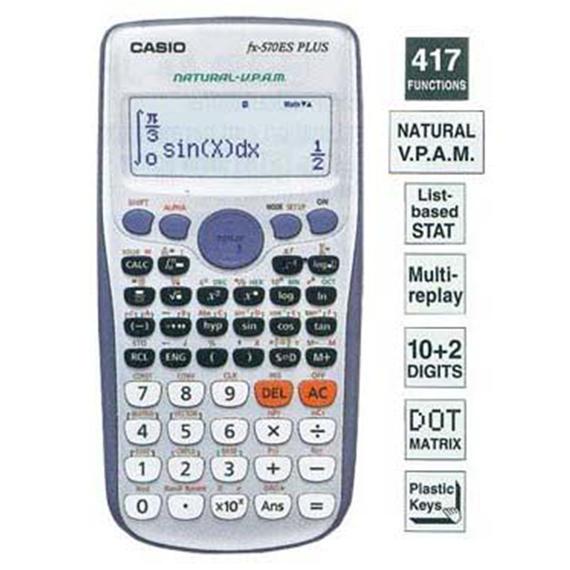 Casio 570es PLUS Scientific Calculator