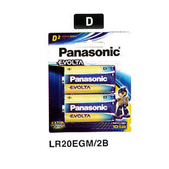 Panasonic LR20EGM/2B D Battery